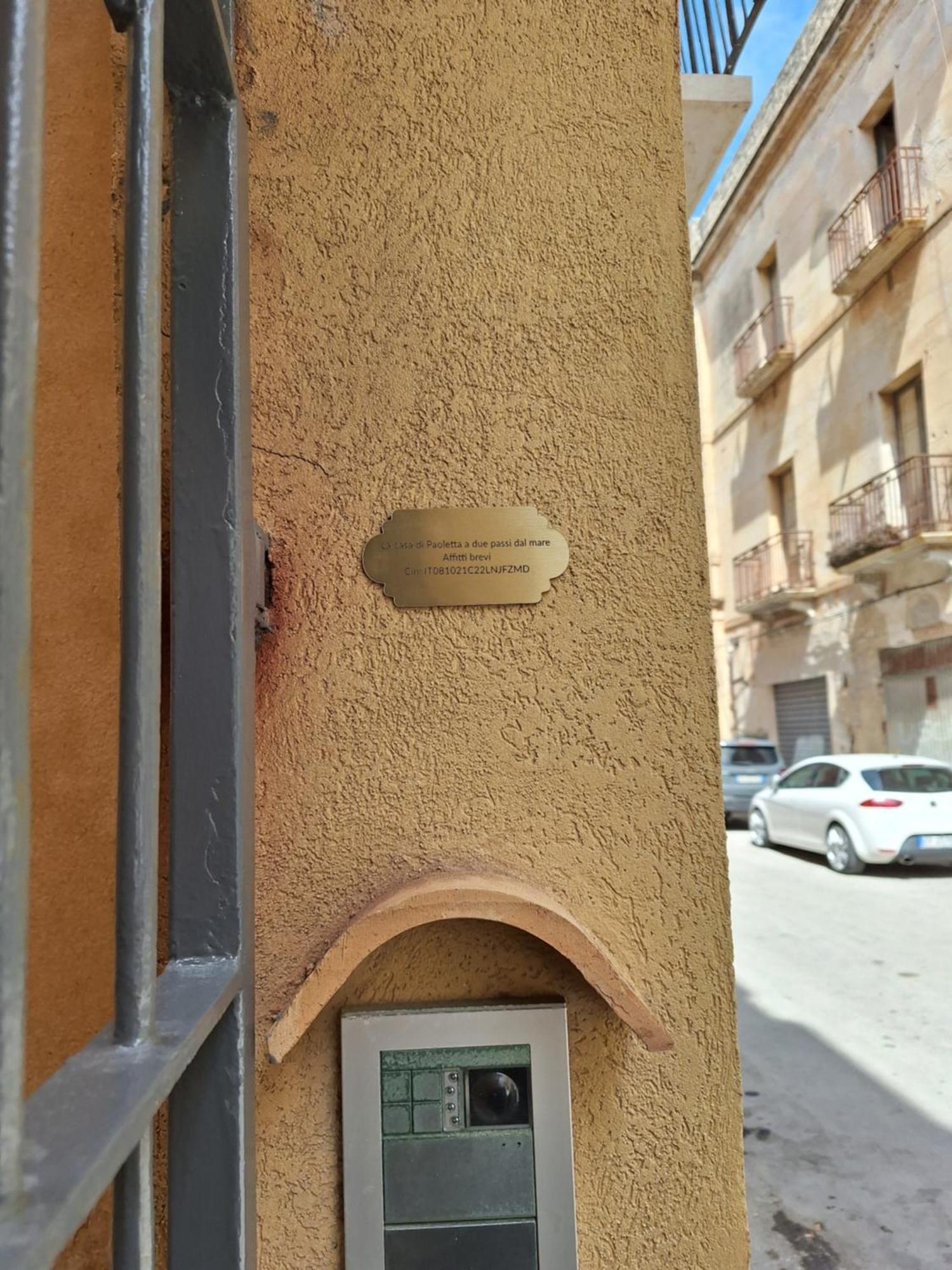 La Casa Di Paoletta A Due Passi Dal Mare Διαμέρισμα Τράπανι Εξωτερικό φωτογραφία